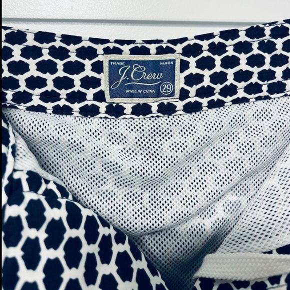 J. Crew Swim Short - Navy/ White - 29" - Picture 4 of 4